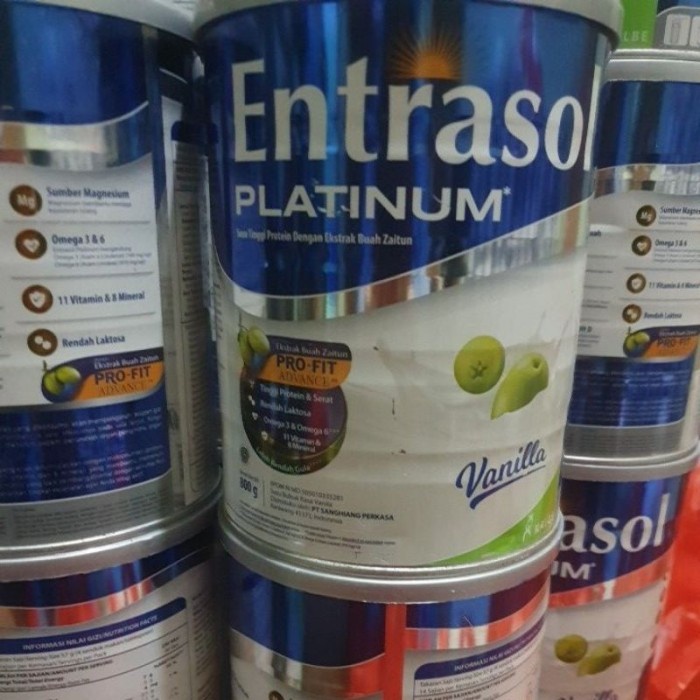 

(BestSeller) ENTRASOL PLATINUM 800GR VANILA