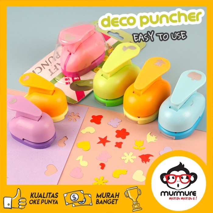 

Jual [READY] MURMURE PEMBOLONG PELUBANG KERTAS MOTIF GAMBAR BUNGA HATI BINTANG