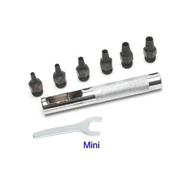 

Jual [READY] ID 10350 Leather punch set Round MINI / 1set