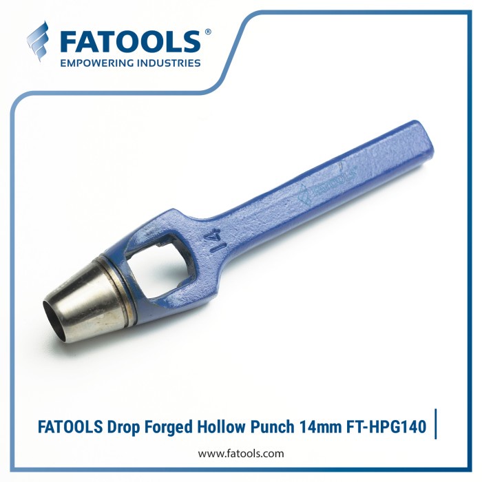 

Jual [READY] FATOOLS HPG140 - DROP FORGED HOLLOW PUNCH 14MM