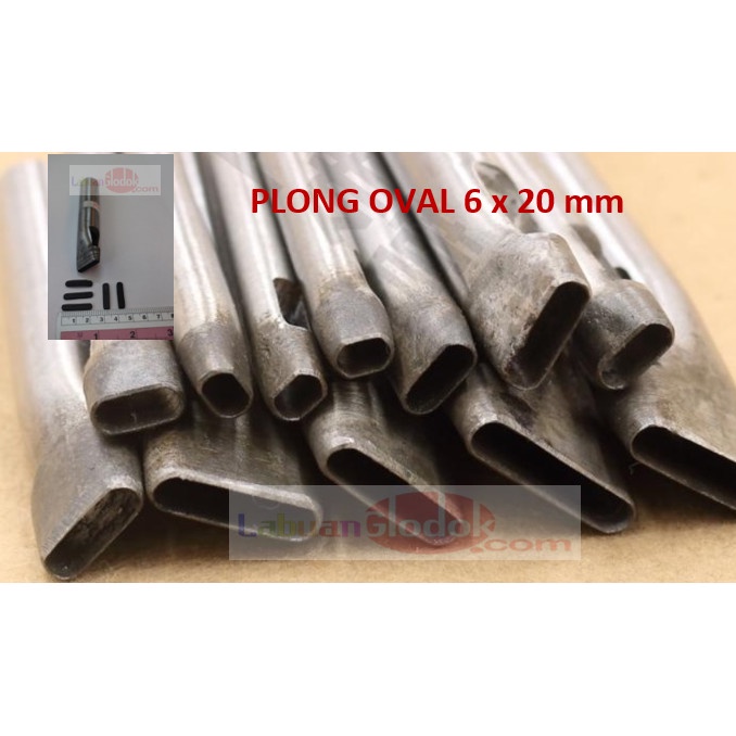 

Jual [READY] Plong Oval 6mm x 20mm - Punch Hole Leather Oval-Plong 6mm