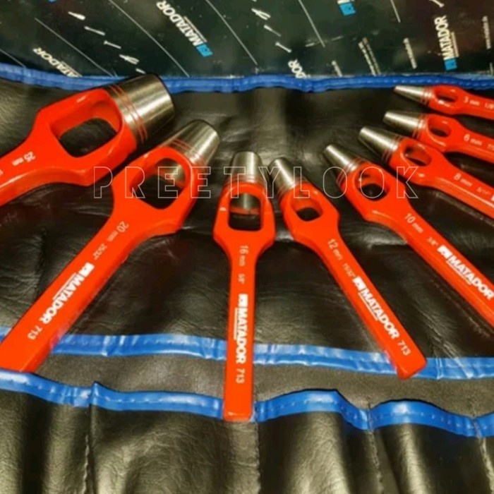 

Jual [READY] MATADOR Hollow Punch Set ORIGINAL /Alat Pembolong Plat Germany