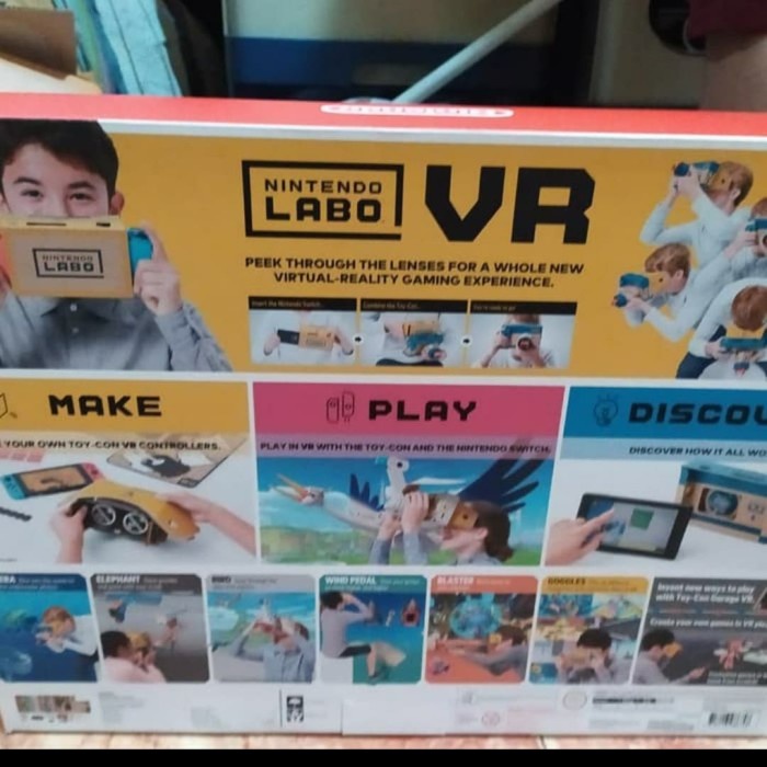Stok Terbatas Nintendo Switch Labo Vr Kit