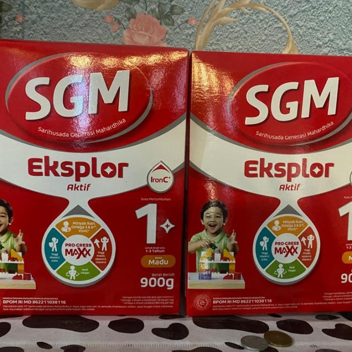 Ready Stock Susu Sgm 1 Plus 900Gr Packing Aman