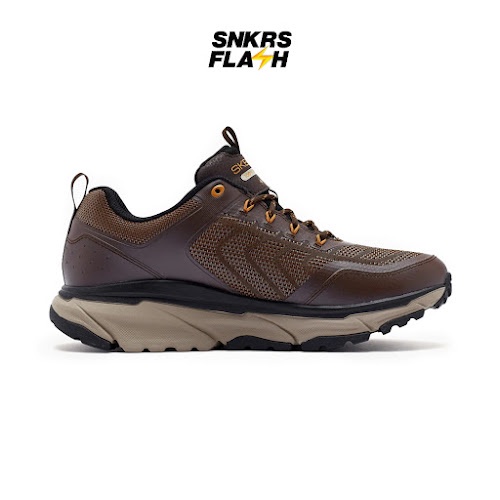 SKECHERS Dlux Journey Brown Sepatu Training Pria - 237694Brn