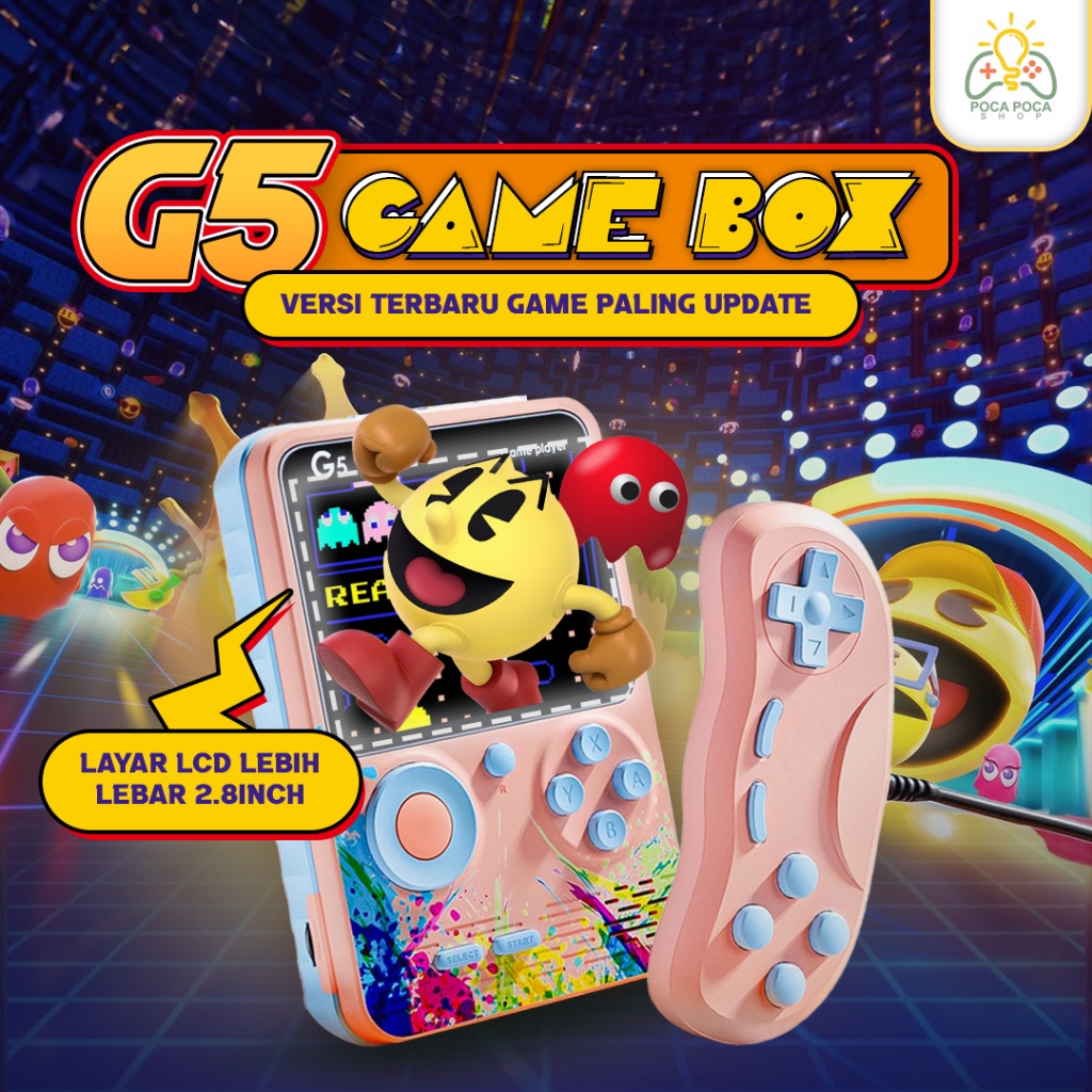ELEKTRO11- GAMEBOY PVP MAINAN ANAK GAME BOY G5 2player GADGET VERSI GAME PALING LENGKAP DAN PALING