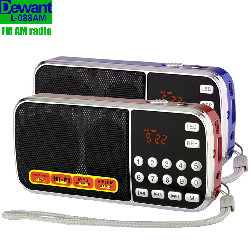 L-088Am Dual Band Rechargeable Portable Mini Pocket Digital Auto Scan Am Fm Radio Receiver With