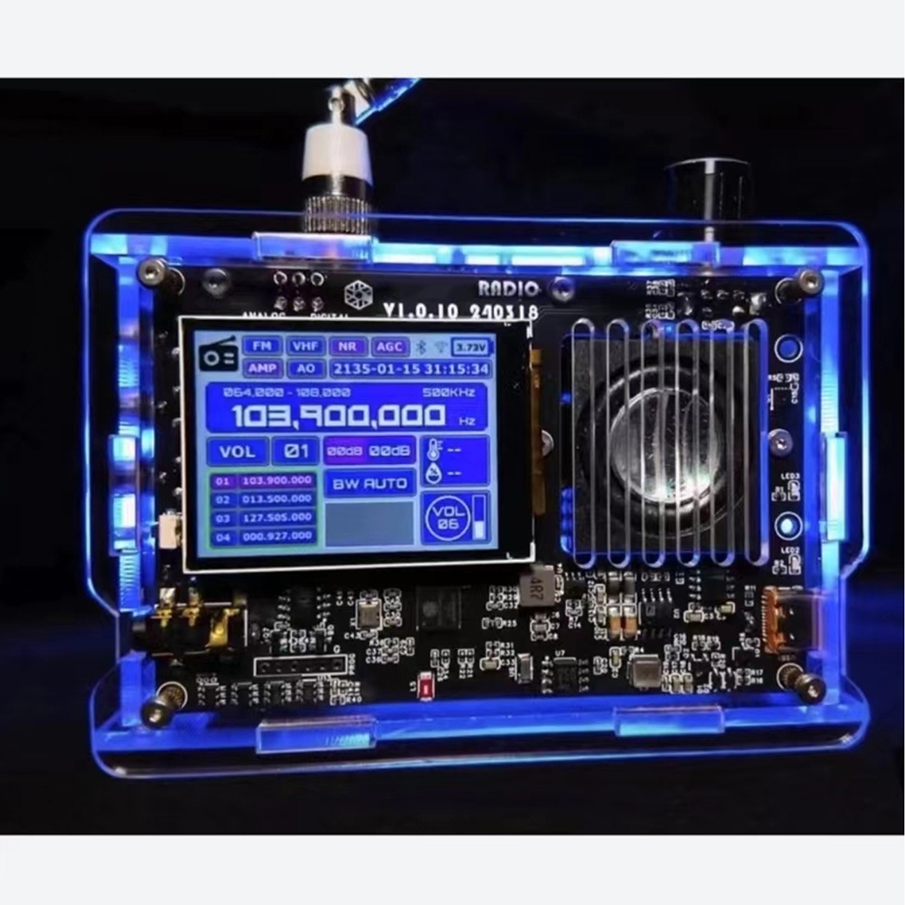 Diy Full-Band Radio V5A Kit Full Radio V5A Kit Fm Am Mw Sw Aviation Ssb Lsb Usb Network Analyzers