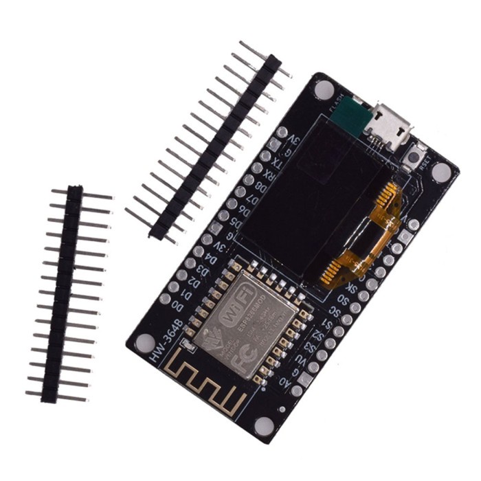 NodeMCU ESP8266 ESP-12E WiFi Module 0.96 Inch OLED Display Develop Board ESP8266 Serial Port WiFi Mo