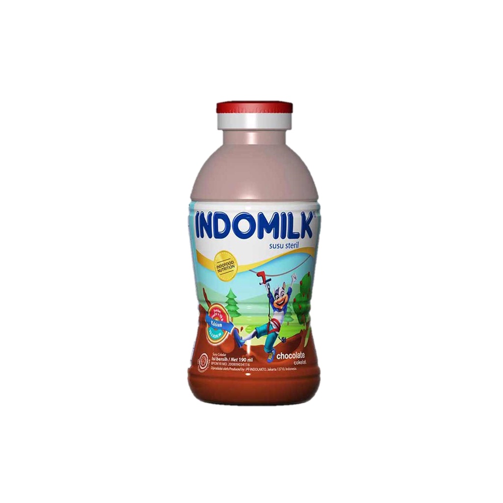 

Indomilk Susu Cair Rasa Cokelat 190 ml