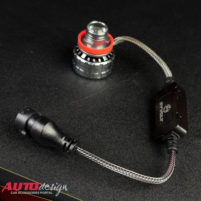 Zyvolt ZR1 Lampu Led Laser Mini Projector Mobil H7 H8 H11 H16 HB3 9005 HB4 Super Bright Lampu Depan