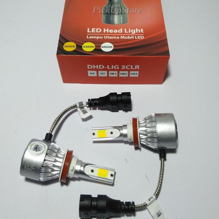 LED Headlight Lampu Utama Mobil DHD H11