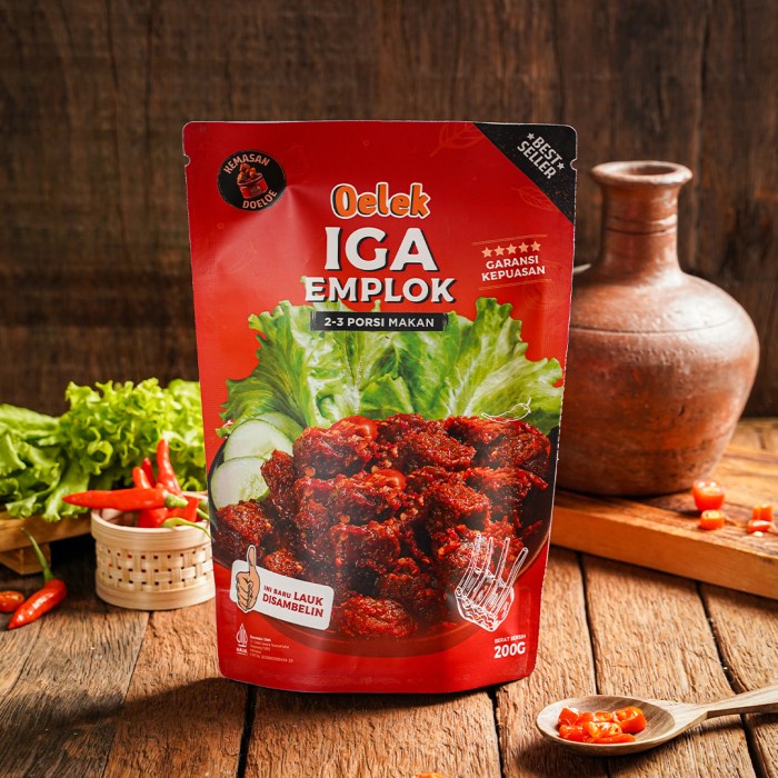 

Paket Awor-Awor Emplok / Iga Mercon/Cakalang Balado/Ayam Kecombrang