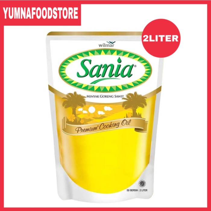 

sania minyak goreng 2 liter
