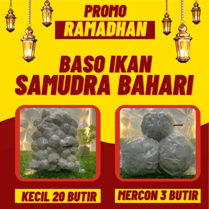 

baso ikan beli 2 lebih hemat kecil 20, tetelan 3 mercon Food Makanan