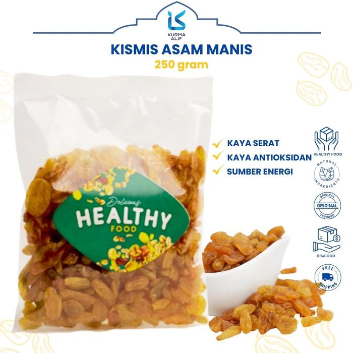 

Kismis Asam Manis 250 gram Kismis Golden Raisin Original