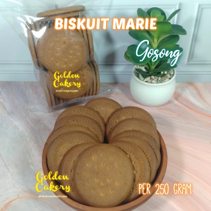 

BISKUIT BISCUITS MARIE MARI GOSONG UNTUK DIABETES TERLARIS PER 250GRAM