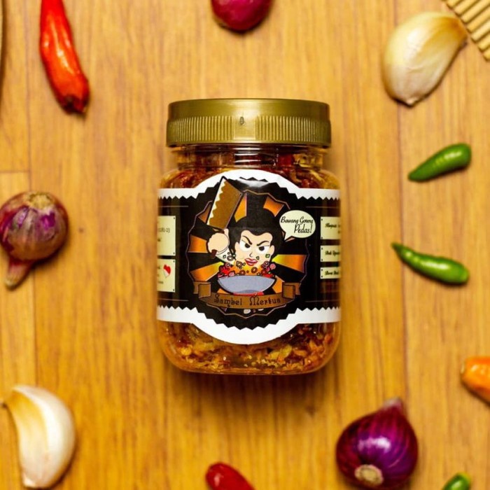 

Sambel Mertua - bawang goreng pedas