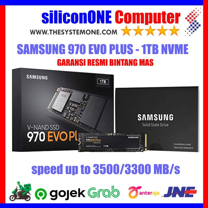 MERtaComp- Samsung SSD 970 EVO PLUS NVMe M2 1TB 970EVO