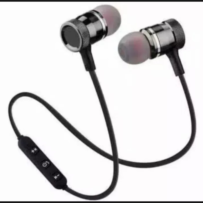 Headset Bluetooth Sport Magnet Handsfree Wireless