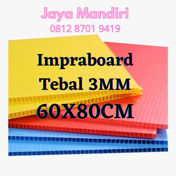 

Impraboard / infraboard / Corrugated Board 3mm 60x80cm