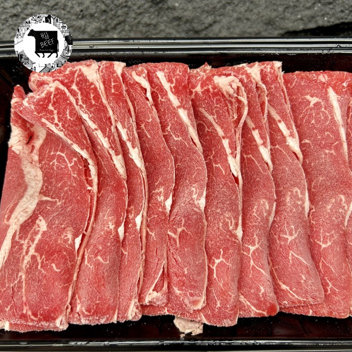 

Sale Terbatas Wagyu Chuck Eye Roll 250Gram (Shabu) Aman