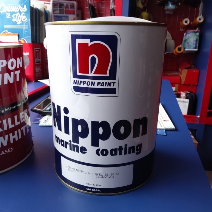 Cat kapal nippon Nippelux ENAMEL marine coating