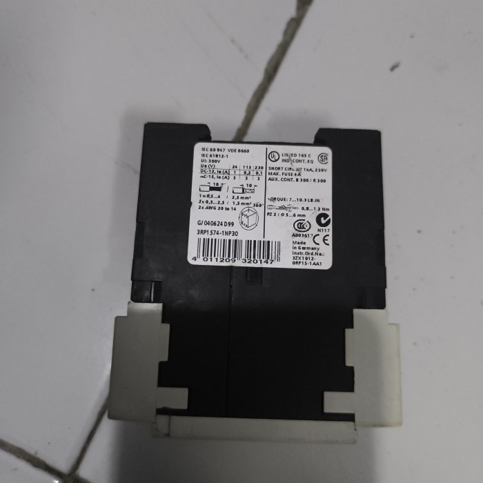 SIEMENS 3RP1574-1NP30 SECOND NORMAL TERMURAH