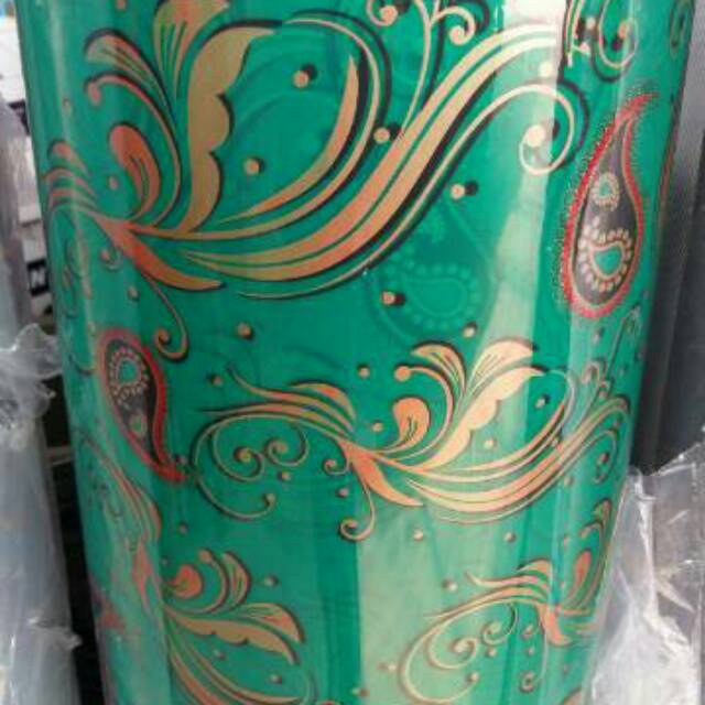 Fiber Pagar / Fiber penutup pagar motif BATIK AY0