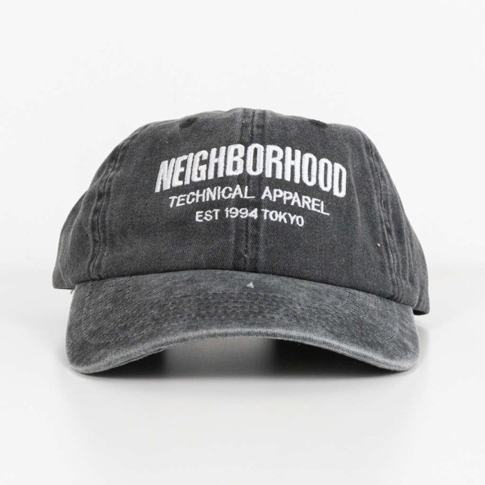 Neighborhood Baseball Cap Black
