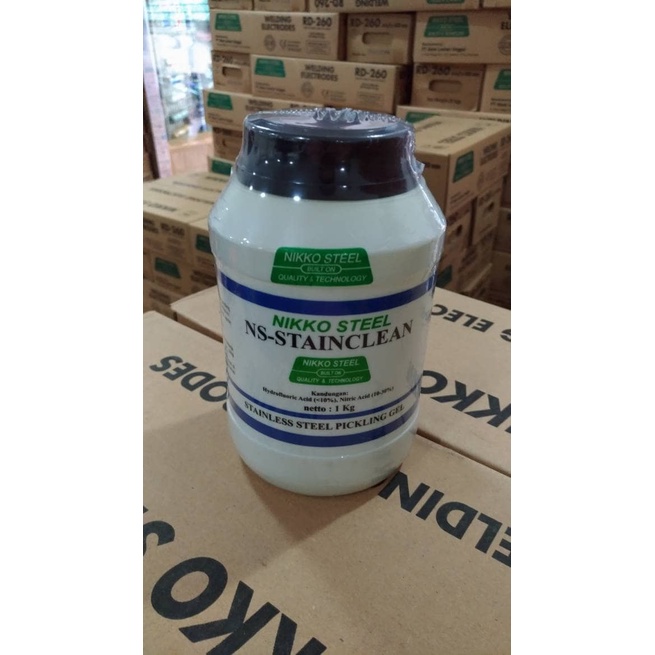 

Promo Terbatas Nikko Steel Ns - Stainclean, S/S Pickling Gel 1Kg Aman