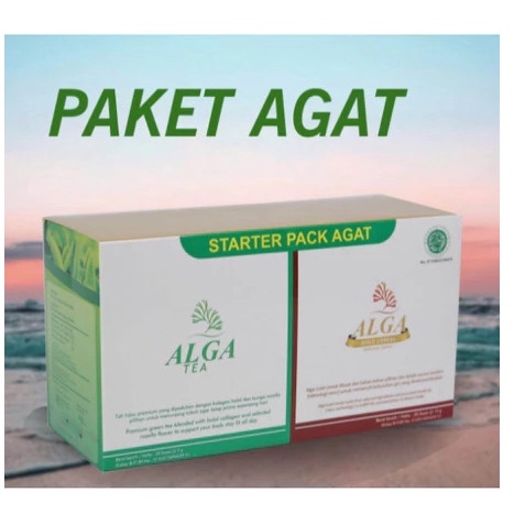 

Paket Hemat AGAT - Alga Gold + Alga Tea Termurah
