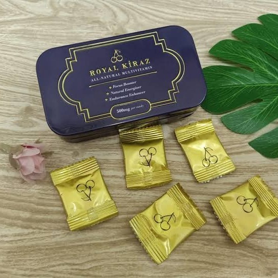 

SPECIAL PERMEN ROYAL KIRAZ HERBAL CANDY ASLI ORIGINAL 15 SACHET