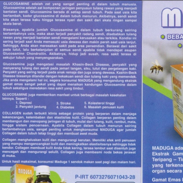 

Sale Terbatas Maduga Madu Murni Ekstrak Gamat Emas Aman