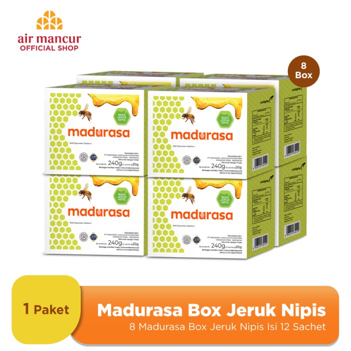 

Sale Terbatas Madurasa Jeruk Nipis Sachet Box (8) Aman