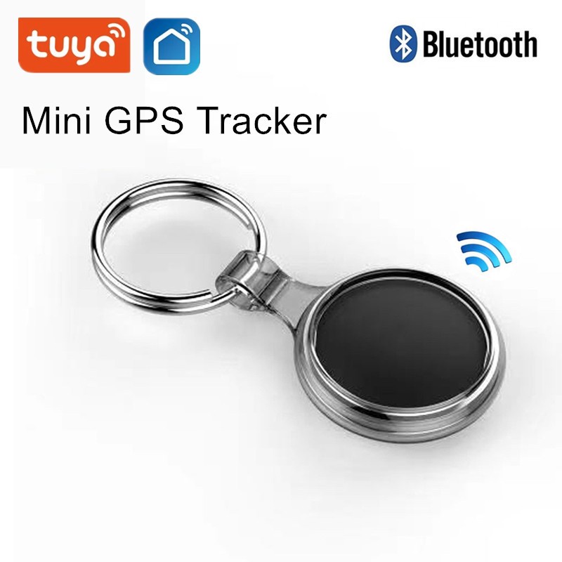 Tuya Smart Gps Locator Keychain Mini Gps Tracker Long Standby Magnetic Sos Tracker Device Car Gps
