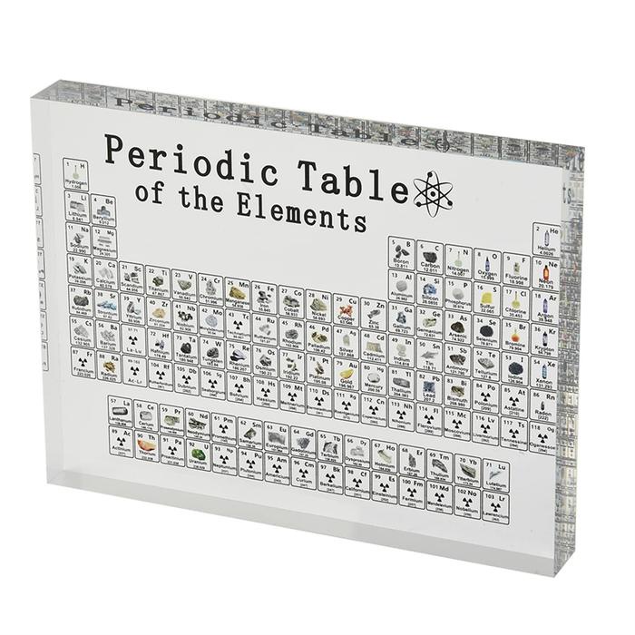

TERJAMIN Untuk Unsur Kimia Mengajar 83butir Periodic Table Ornamen Meja Periodik Kristal Akrilik