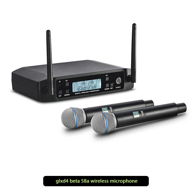 Glxd4 Beta 58A Original Shure Wireless Microphone Uhf Dynamic Mic Professional Broadcast Handheld