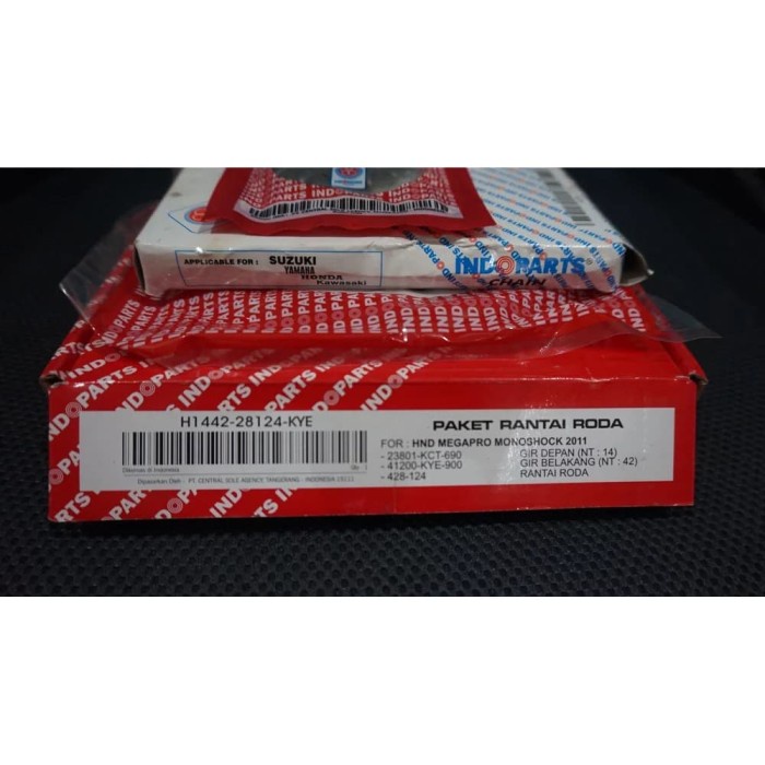 GEAR GER SET HONDA MEGAPRO MONOSHOCK INDOPART