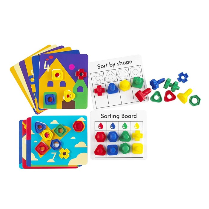 Edx Nuts And Bolts Activity Set Asli 100%