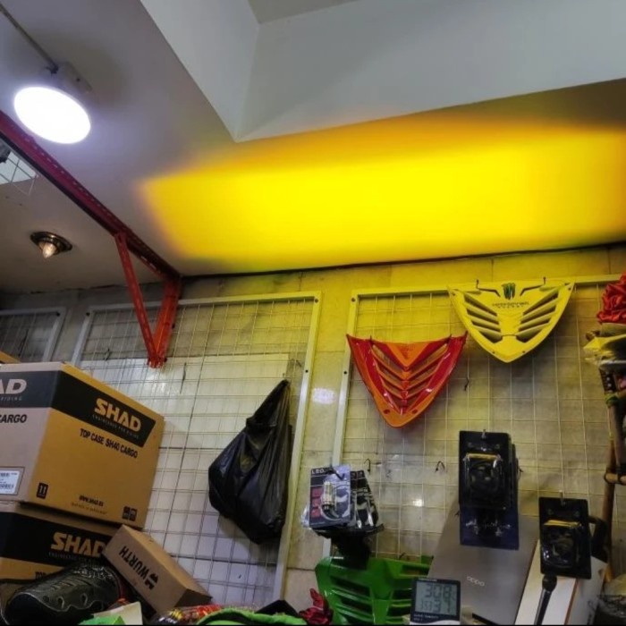 Lampu tembak motor mobil Asli Original Paling Terang Isi 2 Buah