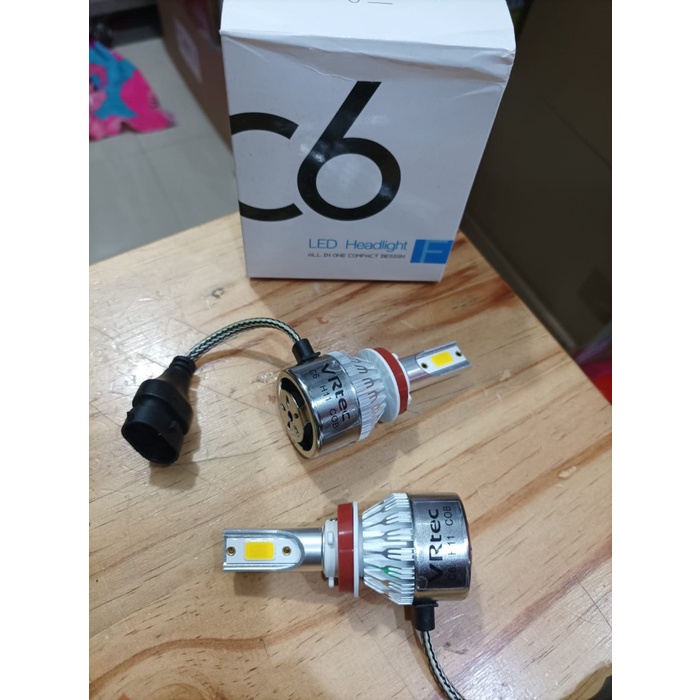 Lampu LED Headlamp Foglamp Mobil H11 H8 Kuning