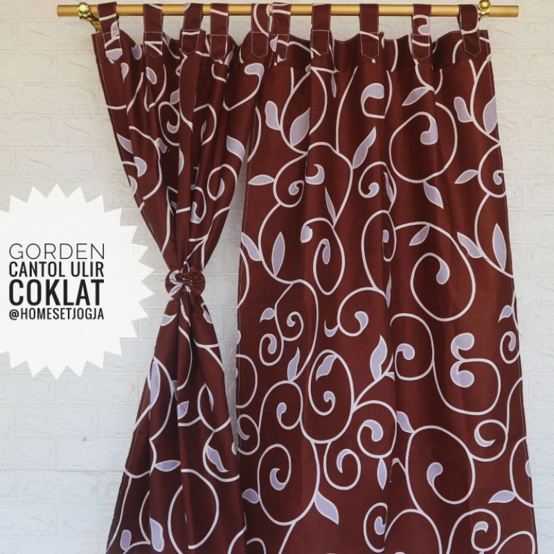 Gorden Terbaru Pintu Kekinian Estetik Mewah Premium E9E0 Terlaris Aesthetic Panjang Bagus Multifungs