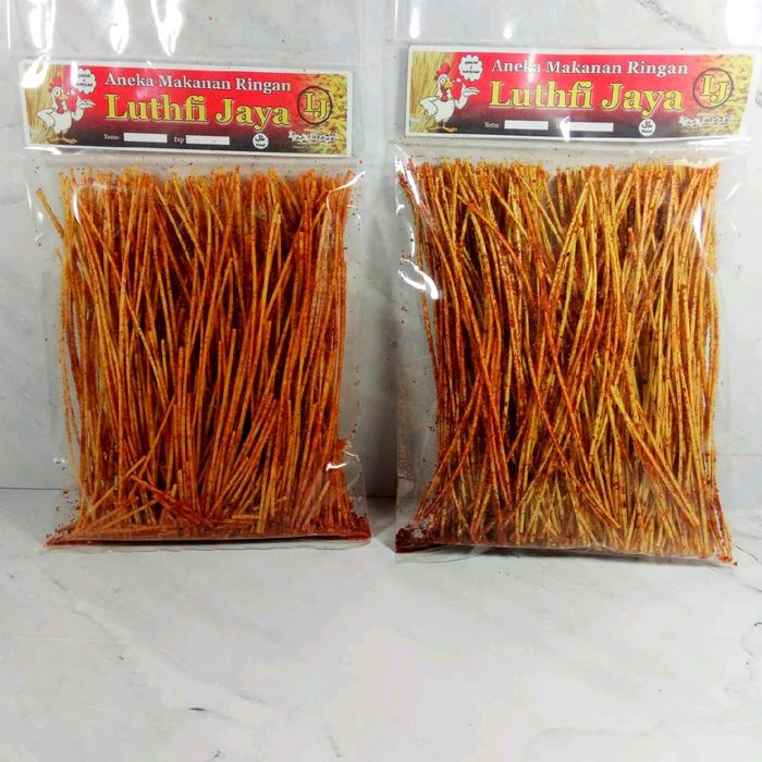 

JTTOP" MIE LIDI MI LIDI GURIH RENYAH CEMILAN SNACK CAMILAN PEDAS ASIN LIDIAN GULUNG NGEMIL KERIPIK