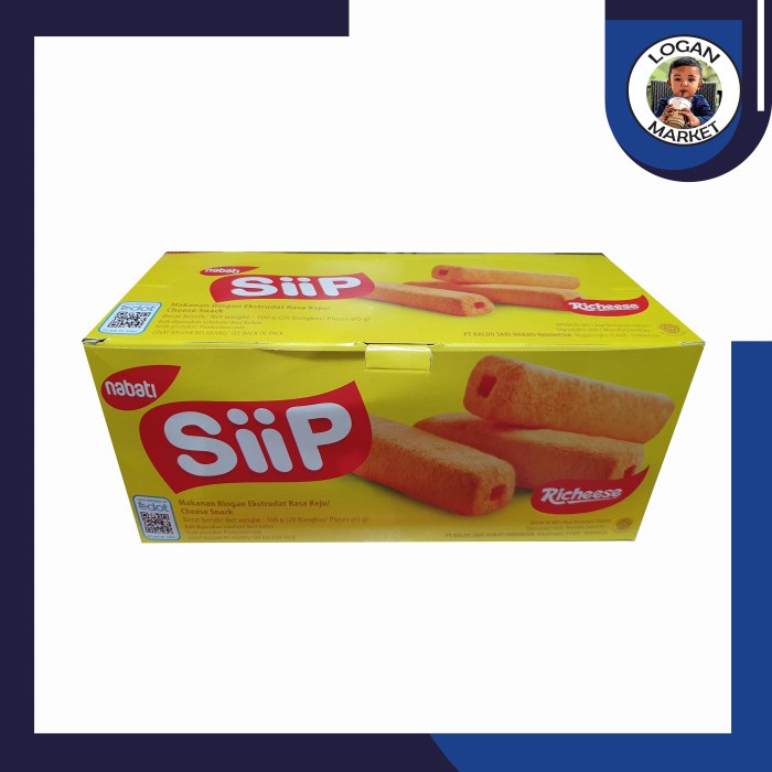 

JTTOP" RICHEESE NABATI SIIP KEJU BOX 20PCS 20 PCS 5GRAM 5 GRAM