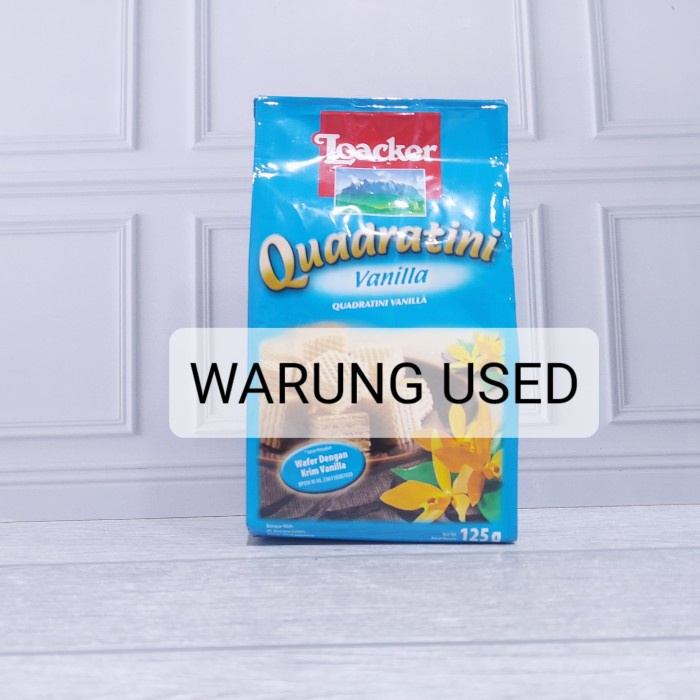

JTTOP" LOACKER QUADRATINI 125GR WAFER ALL VARIAN
