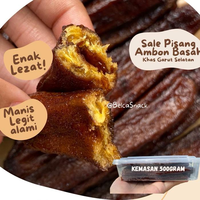 

Spesial Ramadhan - 500Gram Sale Pisang Basah Khas Garut BelcaSnack manis legit alami tanpa tambahan
