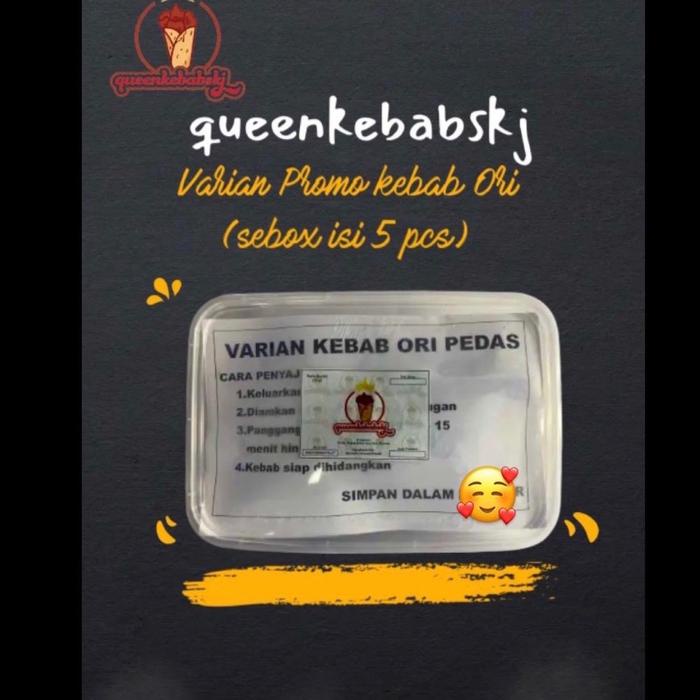 

JTTOP" KEBAB BEEF ORI 1BOX ISI 5