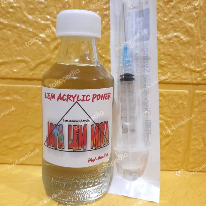 

MURAH Lem akrilik transparan/lem acrylic/lem acrilic/lem mika 150 ml