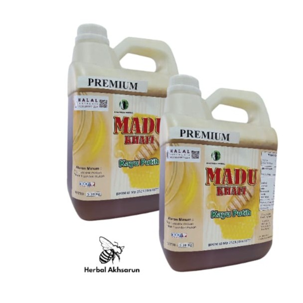 

Promo Terbatas Madu Khafi Kayu Putih Premium Netto 5Kg Aman